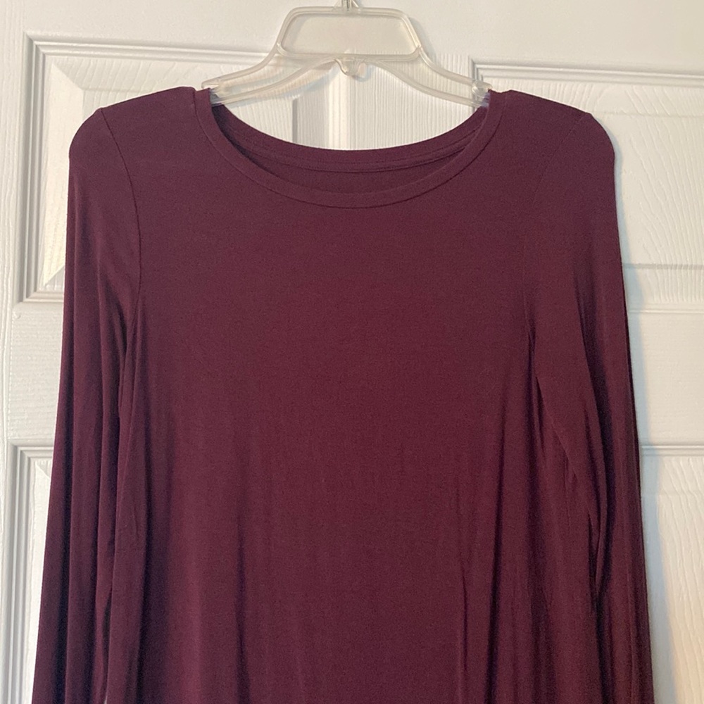 Aerie maroon long sleeve